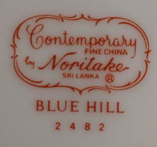 Noritake Blue Hill 5 Piece Place Setting 2482