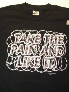 Steve Blackman Take The Pain WWE T Shirt Youth Medium