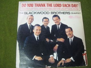 Blackwood Brothers Quartet Thank The Lord Record Album