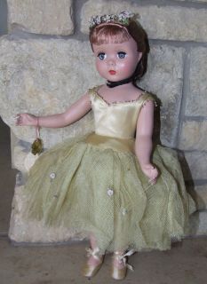 1948 Madame Alexander 17 Nina Ballerina Doll Pretty