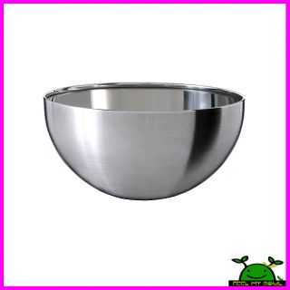 ikea blanda serving bowl stainless steel 8 new