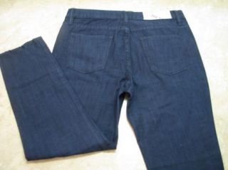 Blank NYC Skinny Cropped Capri Jeans DK Blue 25