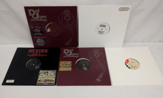 Ja Rule LP Vinyl Record Singles Bundle Lot 5 Pieces No Duplicates 