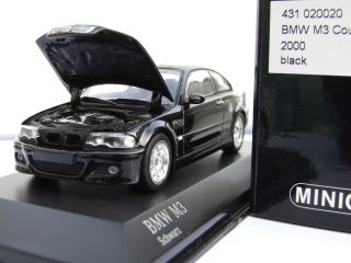 MINICHAMPS 2000 BMW M3 COUPE (E46) 143 EXTREMELY RARE