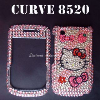    Bling Hardy Case Cover BlackBerry Curve 8520 8530 9300 9330 3G Skin