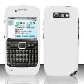 SnapOn Hard Phone Protector Cover Skin Case for Nokia E71x E71 White R 