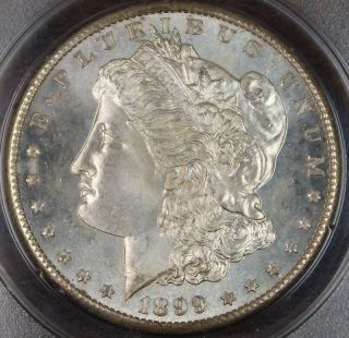 1899 s Morgan Silver Dollar PCGS MS 66 PL OGH Rattler