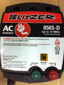 blitzer solid state 15 mile fencer 8565 d