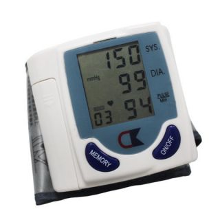Digital Wrist arm cuff Blood Pressure Monitor tester machine Heart 