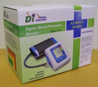 Blood Pressure Monitor Large Adult Size Cuff on Arm