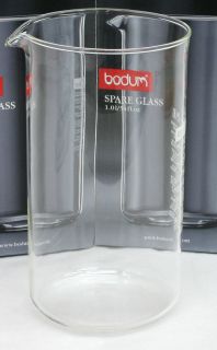 Bodum 34 Ounce Coffee Press Glass Replacement Beaker