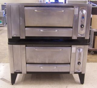 Blodgett Double Deck Natural Gas Pizza Bake Oven 961P