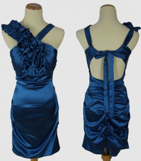 Blondie Nites $110 Blue Homecoming Dress Party Cocktail Size 3 7 9 11 