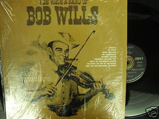 Bob Wills The Voice The Band of Bob Wills LP 3592