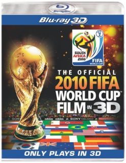 Official 2010 FIFA World Cup Film New Blu Ray 3D 043396369382