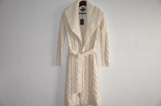 Ralph Lauren BLUE LABEL Cashmere Wool Long Sweater Dress XS S