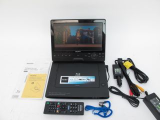 Sony Portable Blu Ray DVD Player BDP SX1000 10 1 Screen