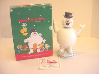 Frosty The Snowman Bobblehead Bobble Figurine Mervyns