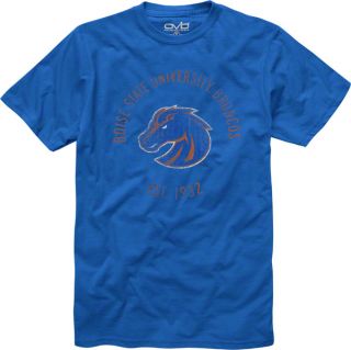 Boise State Broncos Royal Retro Mascot Rampage T Shirt