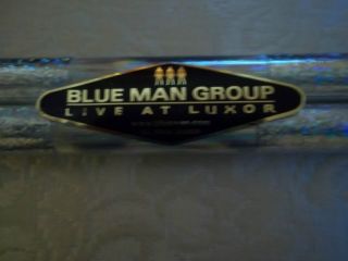 Blue Man Group Drum Sticks from Luxor in Las Vegas Red