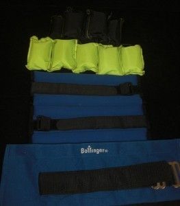 Adjustable Ankle Weights and Inserts 5 lb Bollinger