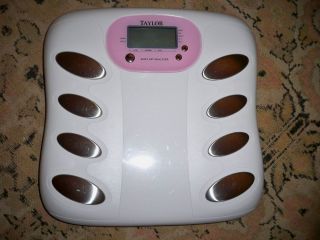 Taylor Digital Body Fat Analyzer and Bathroom Scales 5578 w 
