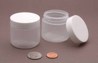    wall plastic jars with your choice of black or white screw on lids