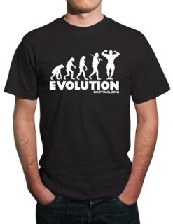 Evolution of Bodybuilding Funny T Shirt All Sizes