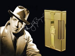 As a tribute to an exceptional client of S.T. Dupont, Humphrey Bogart 