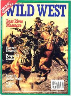 WILD WEST   Special Western Art Edition   April, 1992. Illustrated 