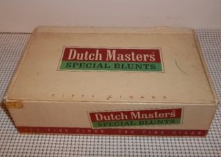 dutch masters special blunts cigar box collectible