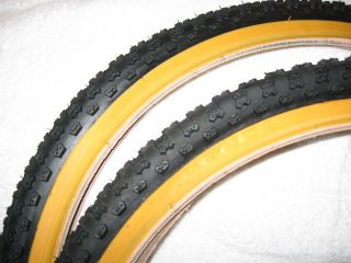   gumwall bmx tires pair 20 x 1 75 comp 3 III black oldschool bike tire