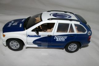 NCAA 2002 Penn State Nittany Lions BMW x5 Metal Die Cast Scale 1 24 