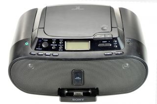 scuffs on outside casing sony zs s2ip cd boombox with ipod dock black 