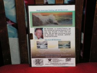 New DVD Bill Blackman Seascape Laguna Sunset 60min