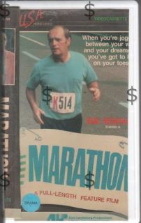 Marathon Bob Newhart Jackie Cooper 1980 TV RARE VHS