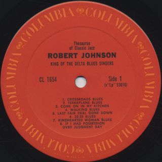 ROBERT JOHNSON   KING OF THE DELTA BLUES SINGERS US RARE BLUES LP