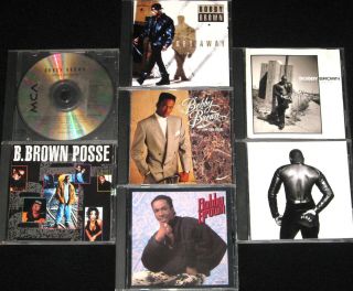 Bobby Brown 7 CD Collection Remix Singles DonT Be Cruel King of Stage 