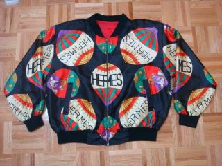 Vintage Designer Bobby Brown Old School Hip Hop Silk Jacket