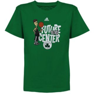 Adidas Boston Celtics Preschool Future Center T Shirt Kelly Green 