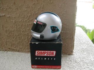 Bobby Labonte Carolina Panthers Simpson Mini Helmet NASCAR