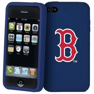 boston red sox silicone iphone 4 phone cover case