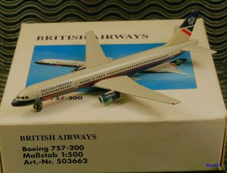Herpa Wings 1 500 Boeing B757 200 British Air 503662