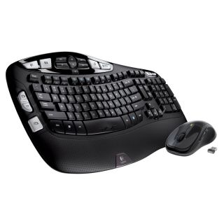 Logitech Wireless Wave Combo Mk550 With Keyboard and Laser Mouse 920 