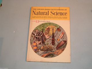 The Golden Book Encyclopedia of Natural Science Vol 13 1962 Hardcover 