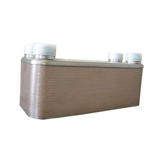 Outdoor Wood Furnace Boiler Brazed Plate Heat Exchanger 40 Plate 