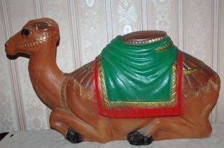 Vintage Christmas Nativity Camel Blow Mold