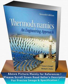   An Engineering Approach 1E New SI Paperback DVD Cengel Boles
