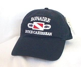 Bonaire Dutch Caribbean Scuba Diving Ball Cap Hat