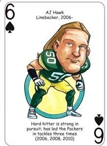 Green Bay Packers NFL Football Playing Poker Cards Fans Hero Decks 